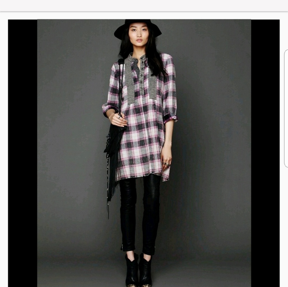 Free People Freeport Artesian De Luxe Shirt Dress - Picture 2 of 8